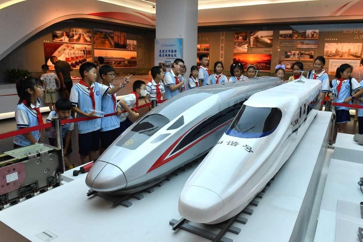 High-speed rail showcasing China’s rapid modernization