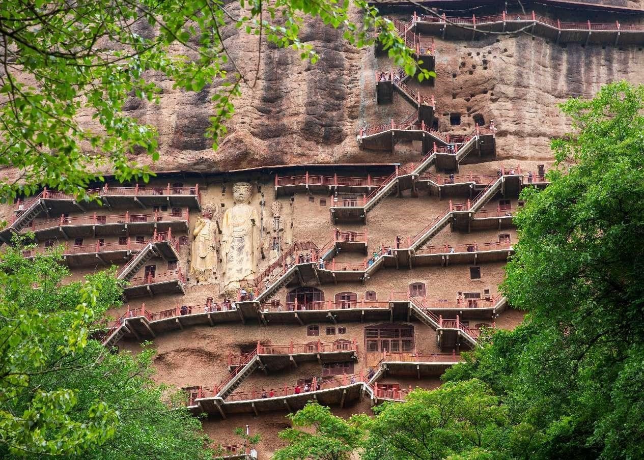 Maiji Mountain Grottoes: Carved in stone, evolving in time