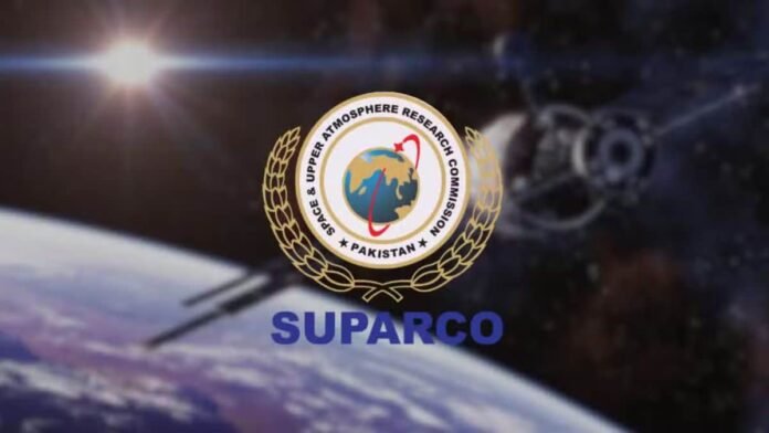 SUPARCO demonstrates Space4Climate satellite tools in Lahore for monitoring floods, crops, air quality, heatwaves and water resources.