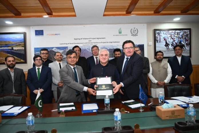 GB launches Rs17.2bn rural development, climate resilience project